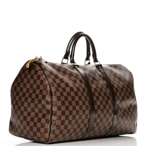 louis vuitton keepall damier